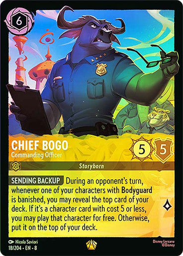 Chief Bogo- Commanding Officer