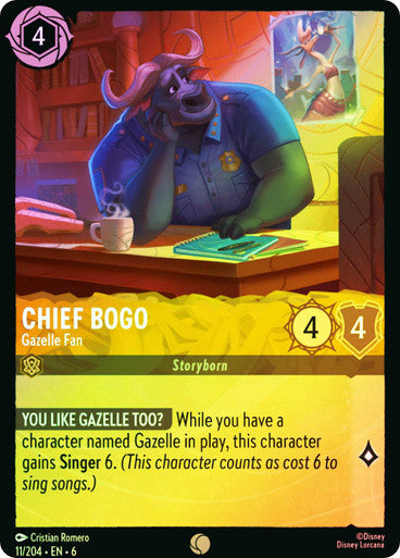 Chief Bogo - Gazelle Fan