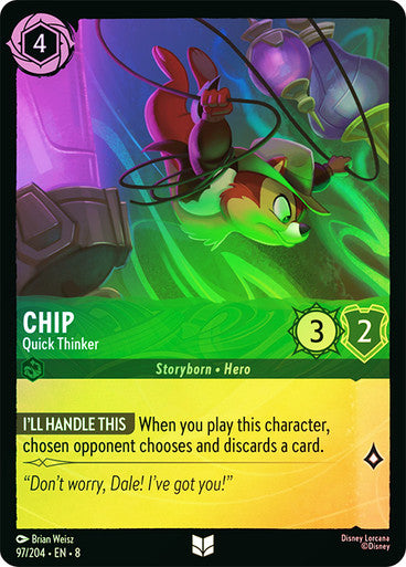 Chip - Quick Thinker