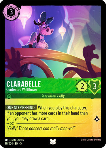 Clarabelle - Contented Wallflower
