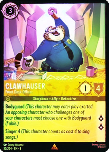 Clawhauser - Front Desk Officer