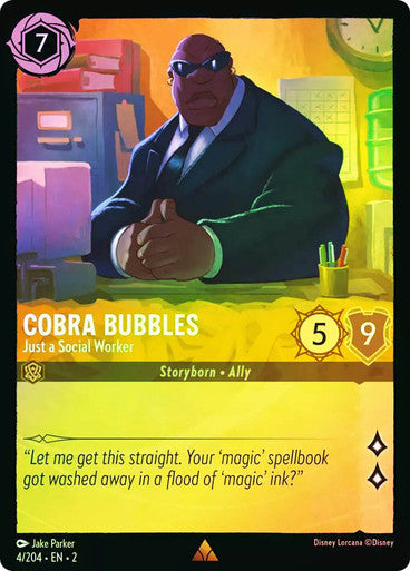 Cobra Bubbles - Just a Social Worker