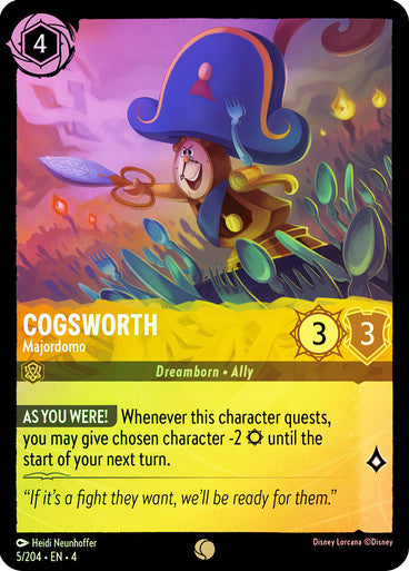 [CF]Cogsworth - Majordomo