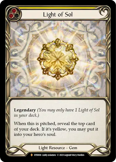 [CF]Light of Sol