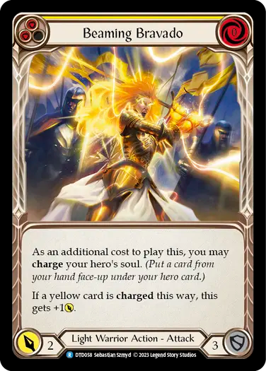 Beaming Bravado (Yellow)