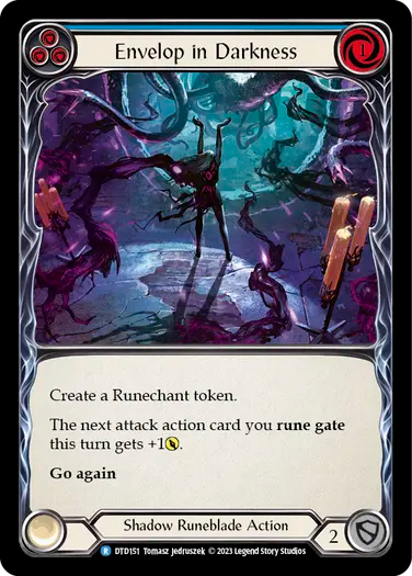 Envelop in Darkness (Blue)