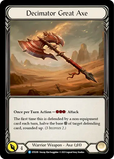 [CF]Decimator Great Axe