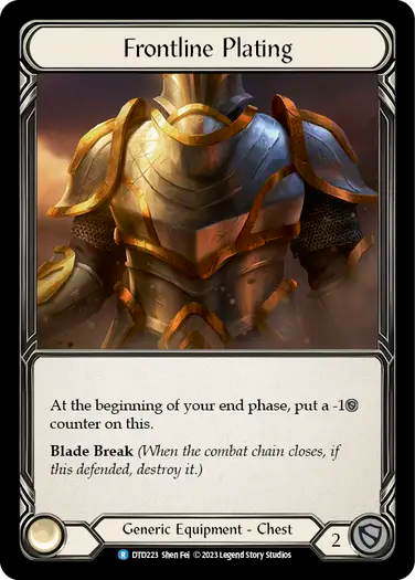 [CF]Frontline Plating
