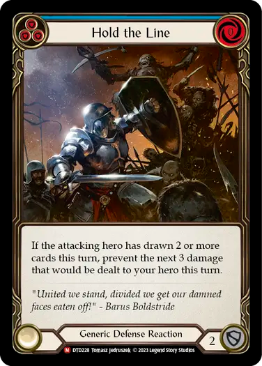 [RF]Hold the Line