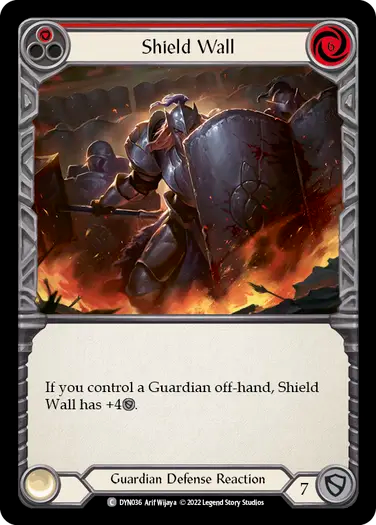 Shield Wall (Red)
