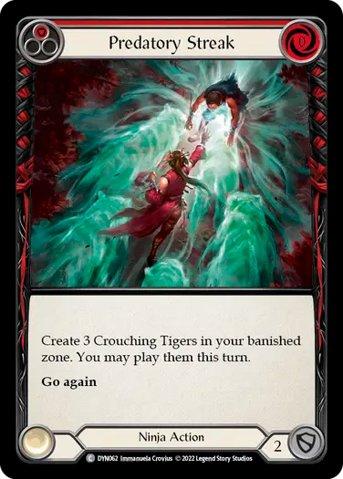 Predatory Streak (Red)