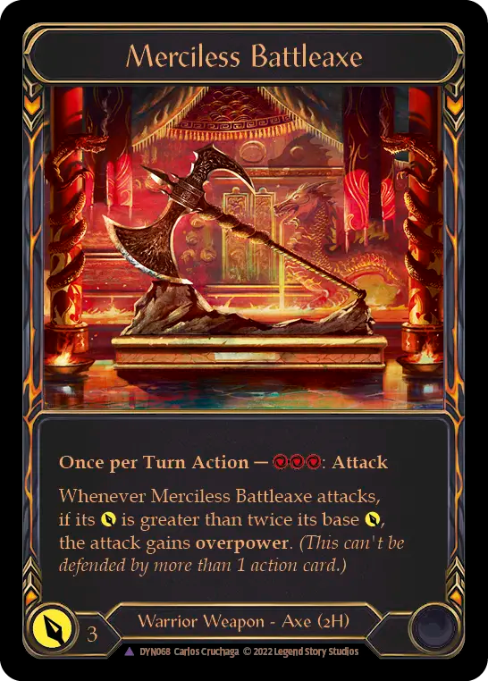 [CF]Merciless Battleaxe (Marvel)