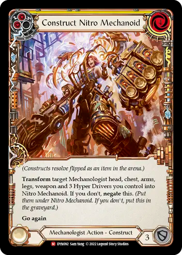 [CF]Construct Nitro Mechanoid // Nitro Mechanoid