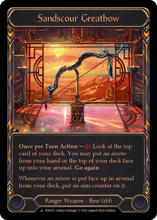 [CF]Sandscour Greatbow (Marvel)