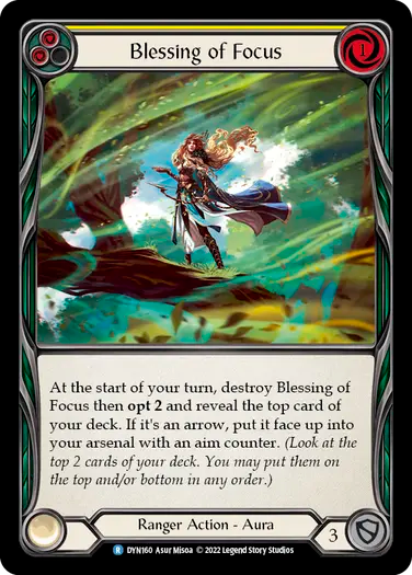 Blessing of Focus (Yellow)