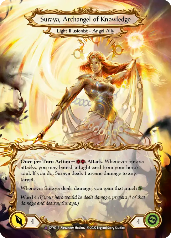 [CF]Invoke Suraya // Suraya, Archangel of Knowledge (Marvel)