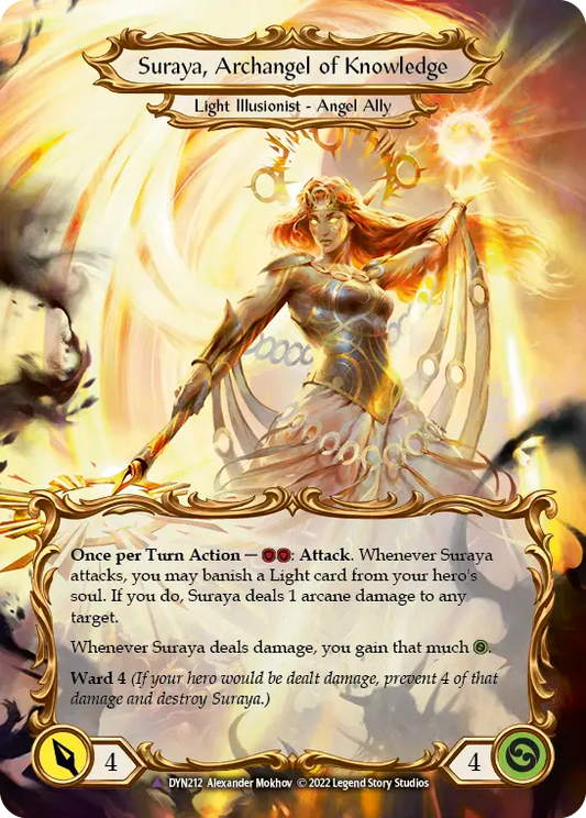 [CF]Invoke Suraya // Suraya, Archangel of Knowledge (Marvel)