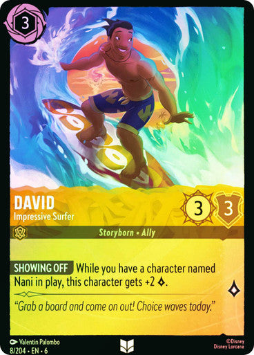 David - Impressive Surfer