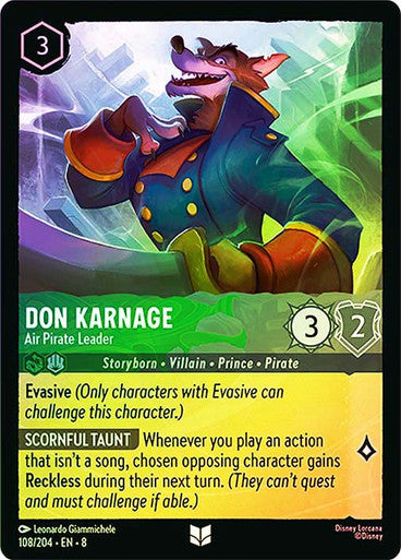 Don Karnage - Air Pirate Leader