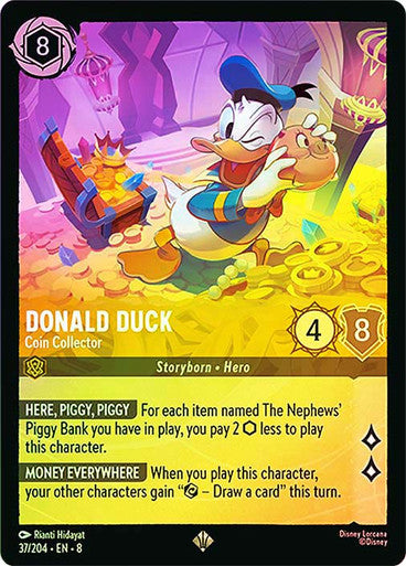 Donald Duck - Coin Collector