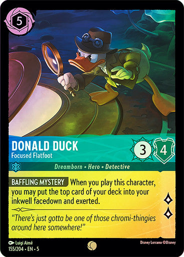Donald Duck - Focused Flatfoot