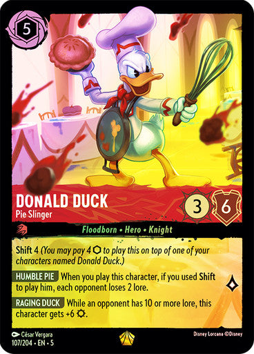 Donald Duck - Pie Slinger