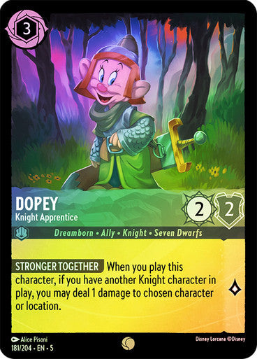 Dopey - Knight Apprentice
