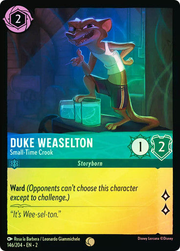 Duke Weaselton - Small-Time Crook