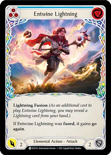 Entwine Lightning (Blue)