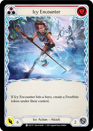 Icy Encounter (Red)