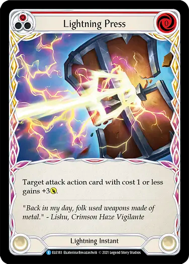 [RF]Lightning Press (Red)