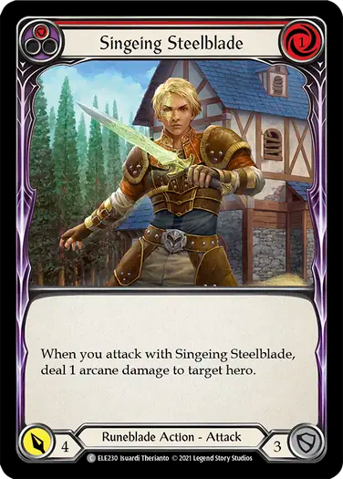 [RF]Singeing Steelblade (Red)