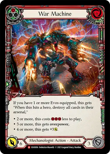 [RF]War Machine (Extended Art)