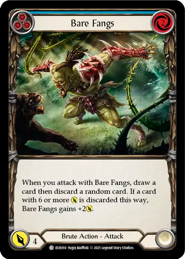 [RF]Bare Fangs (Blue)
