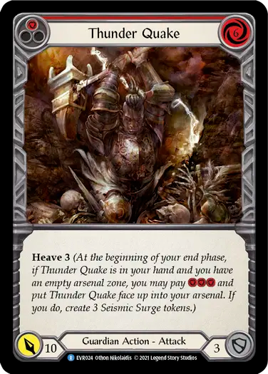 [RF]Thunder Quake (Red)