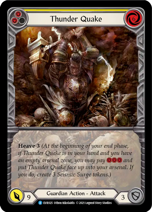 [RF]Thunder Quake (Yellow) (Extended Art)