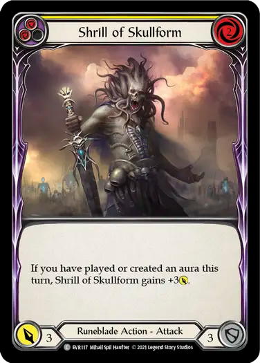 [RF]Shrill of Skullform (Yellow)