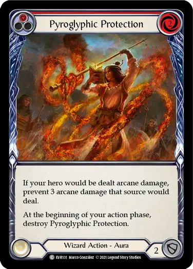 [RF]Pyroglyphic Protection (Red)