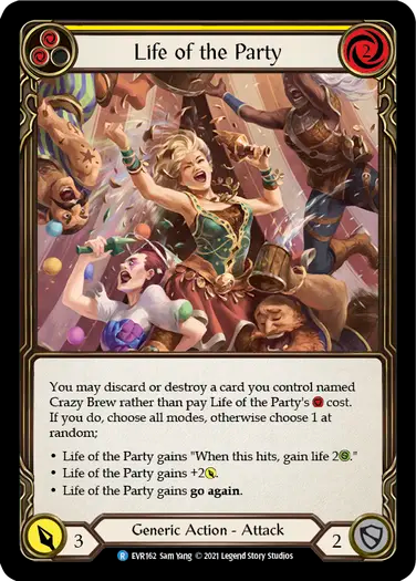 [RF]Life of the Party (Yellow)