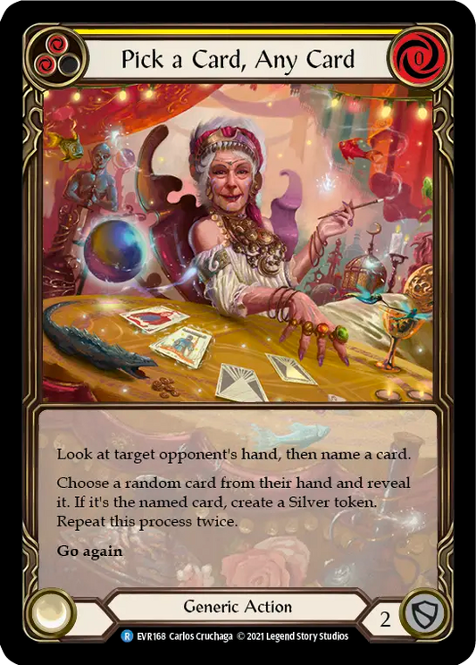 [RF]Pick a Card, Any Card (Yellow) (Extended Art)