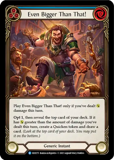 Even Bigger Than That! (Blue)