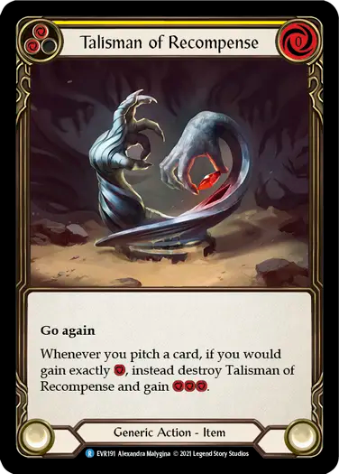 [CF]Talisman of Recompense