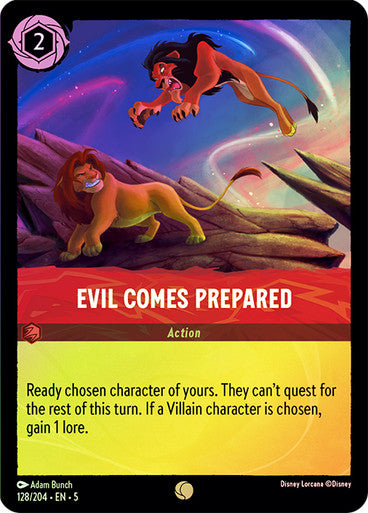 [CF]Evil Comes Prepared