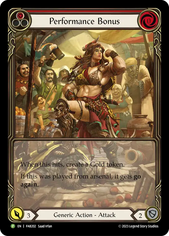 [RF]Performance Bonus (Red) (Extended Art)