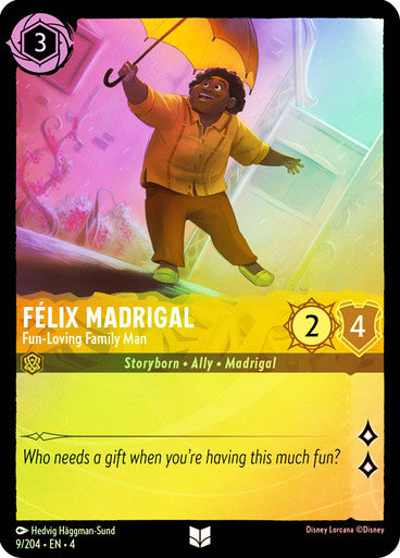 [CF]Felix Madrigal - Fun-Loving Family Man
