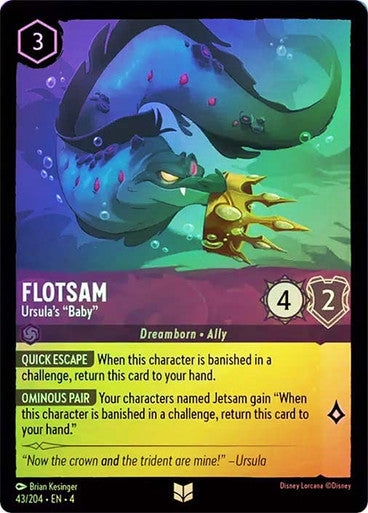 Flotsam - Ursula's "Baby"