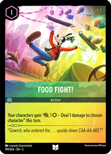 Food Fight!