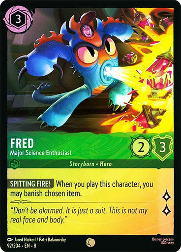 Fred - Major Science Enthusiast