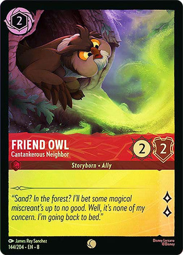 Friend Owl - Cantankerous Neighbor