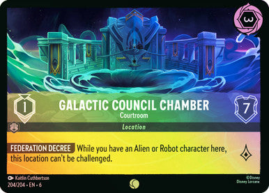 Galactic Council Chamber - Courtroom